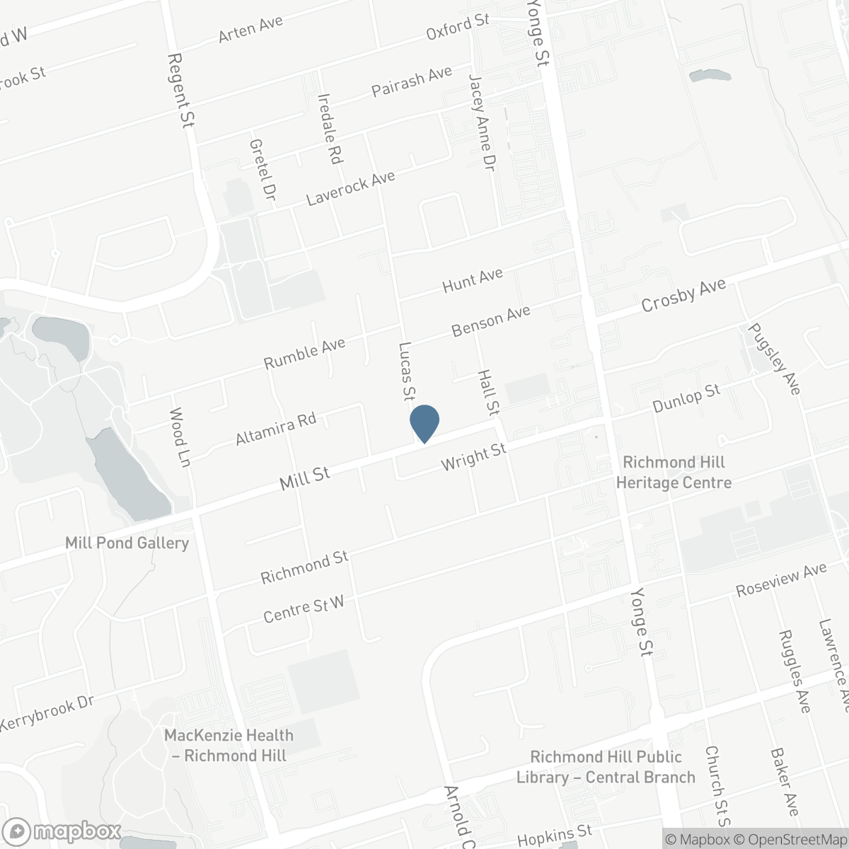91 LUCAS STREET, Richmond Hill, Ontario L4C 4P4